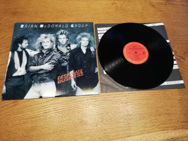 Brian Mcdonald Group Desperate Business 1987 Columbia C 40582 US Pressung VG/VG+